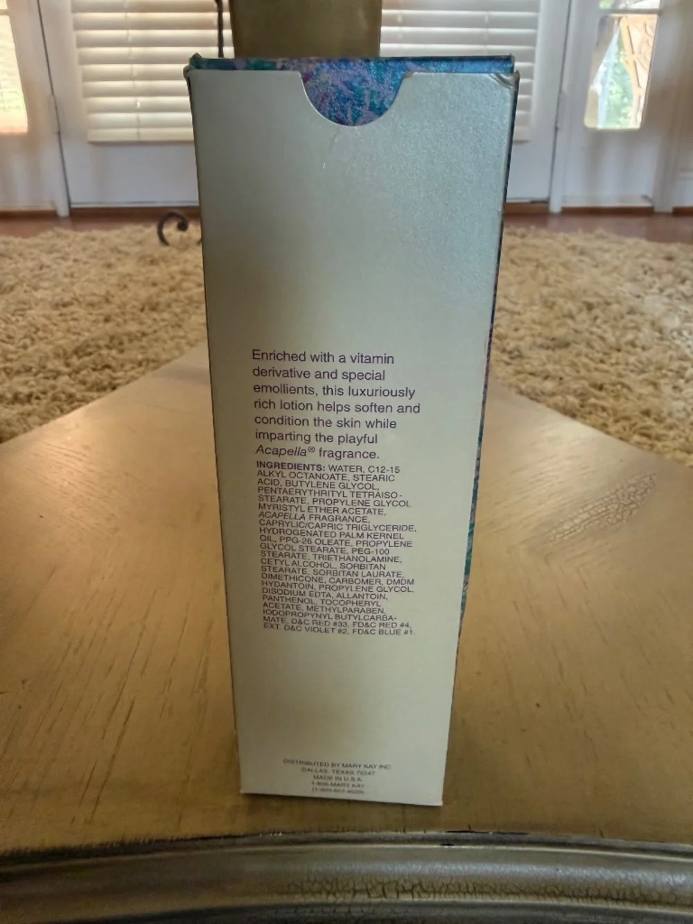 Vintage Mary Kay Acapella Luxurious Body Lotion 8 fl oz
